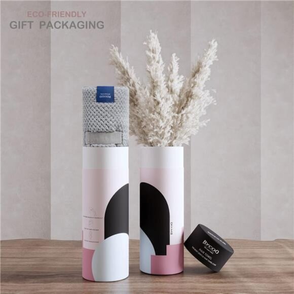 Large Microfiber Hair Towel Wrap for Women, Anti Frizz Hair Drying Towel - Picture 6 of 7